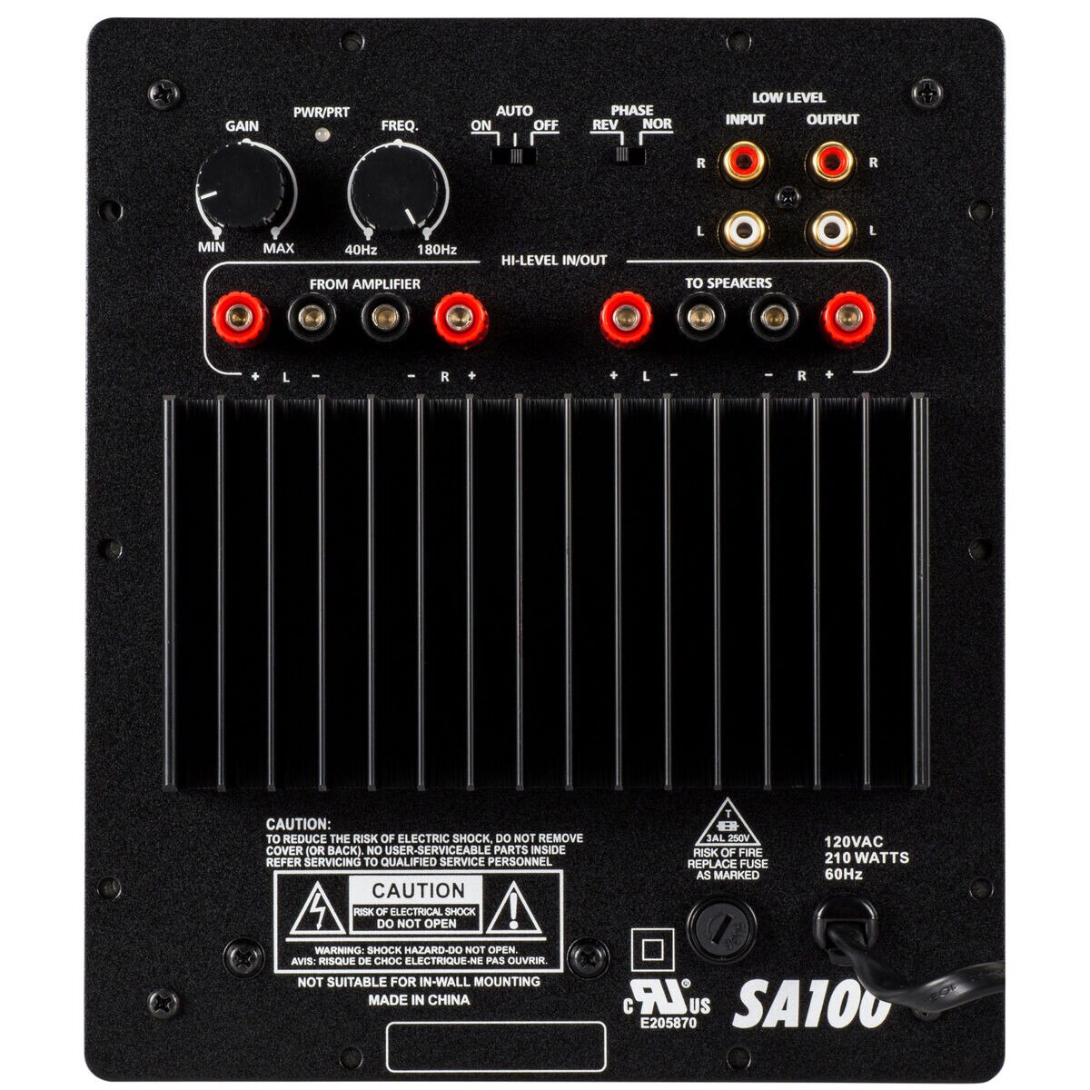 Dayton Audio SA100 Amp With 4 Aura Pro Bass Shakers Bundle
